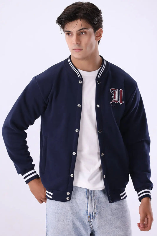 Blue Varsity Jacket