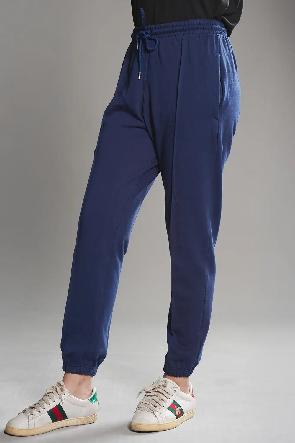Blue Pleated Trousers - W
