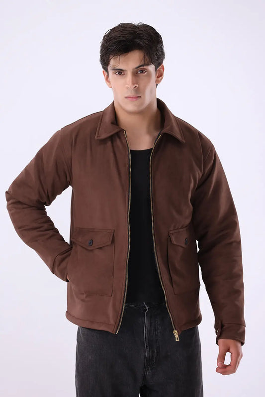 Brown Suede Jacket