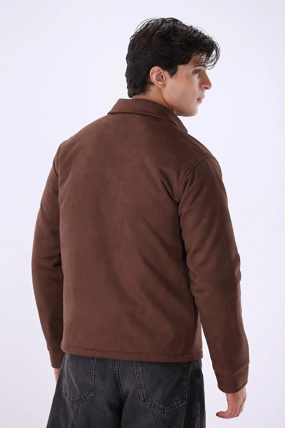 Brown Suede Jacket