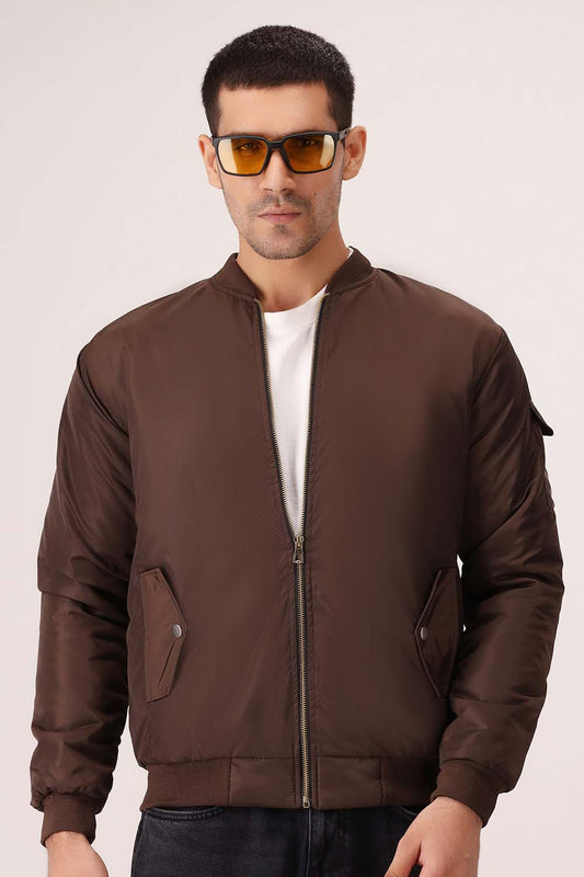 Brown Bomber Jacket