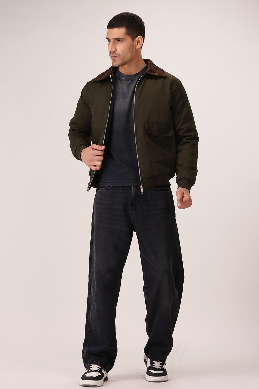 Olive Twill Jacket