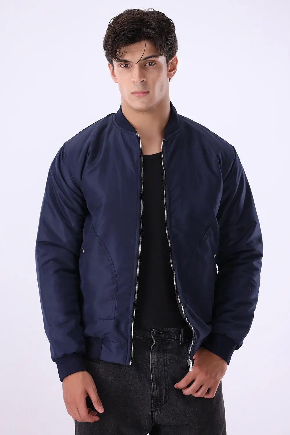 Blue Bomber Jacket