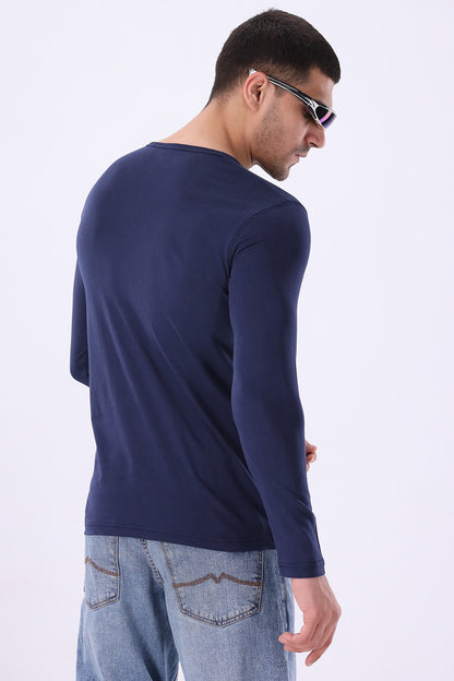 Navy Blue Henley