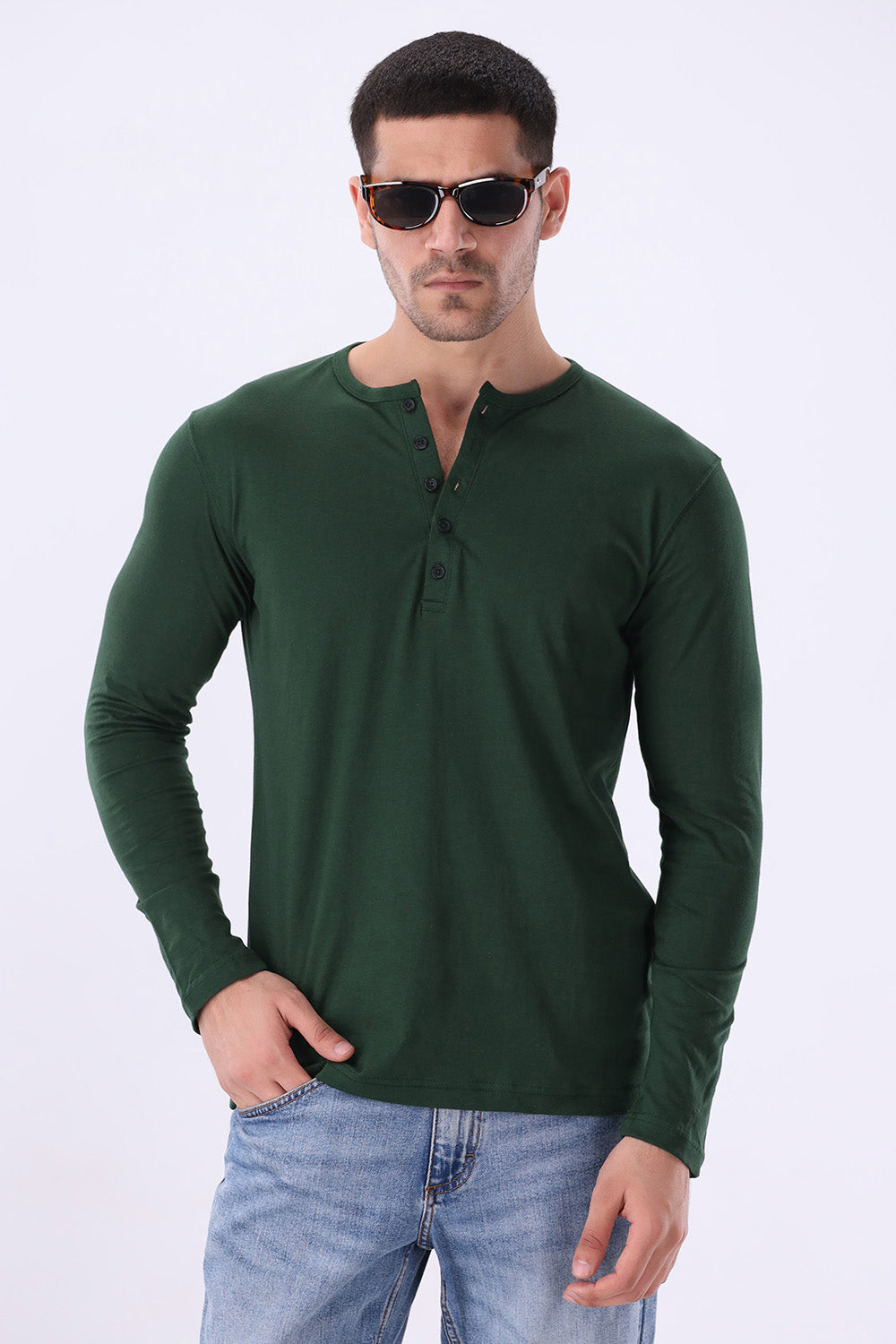 Green Henley