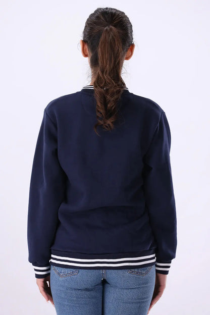 Blue Varsity Jacket - W