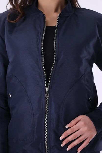Blue Bomber Jacket - W