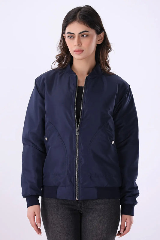 Blue Bomber Jacket - W