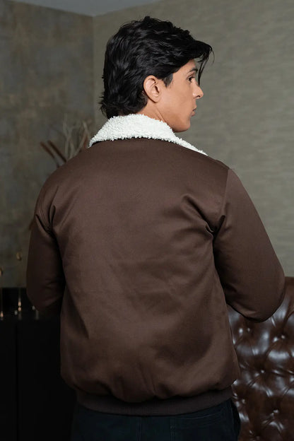 Brown Sherpa Jacket