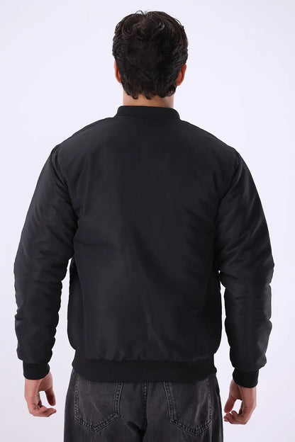 Black Bomber Jacket