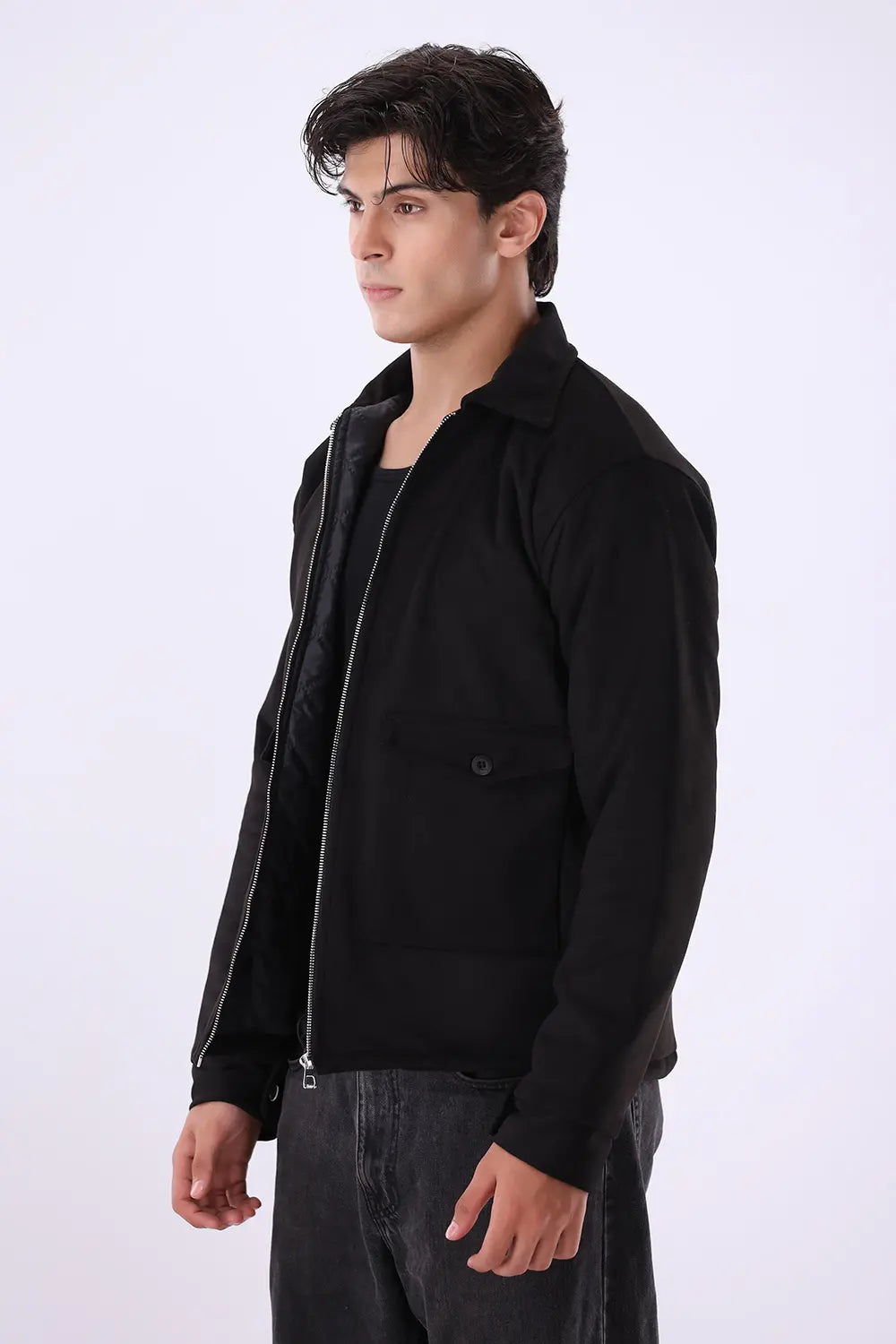 Black Suede Jacket