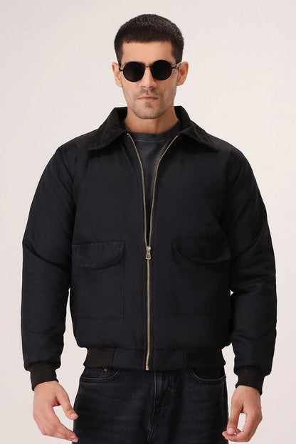 Black Twill Jacket
