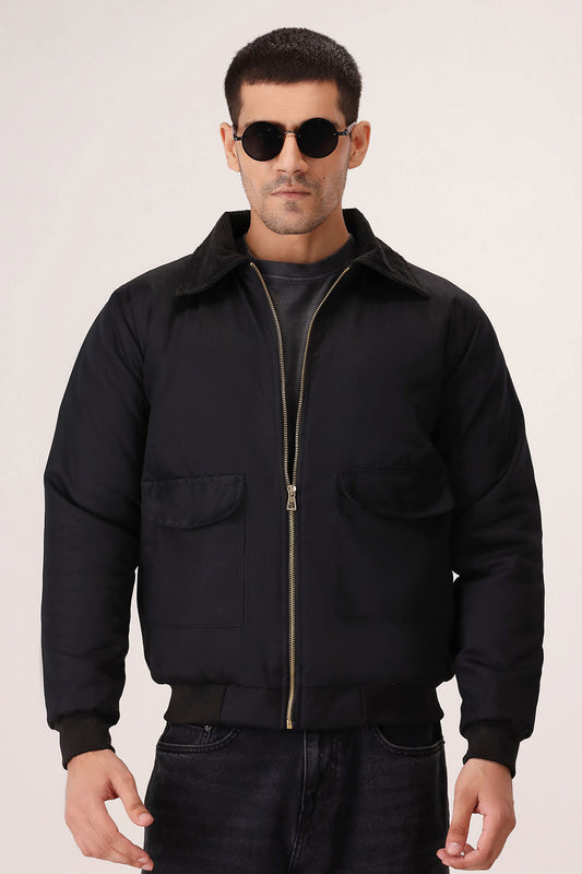 Black Twill Jacket