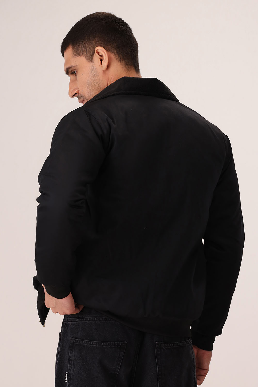 Black Twill Jacket