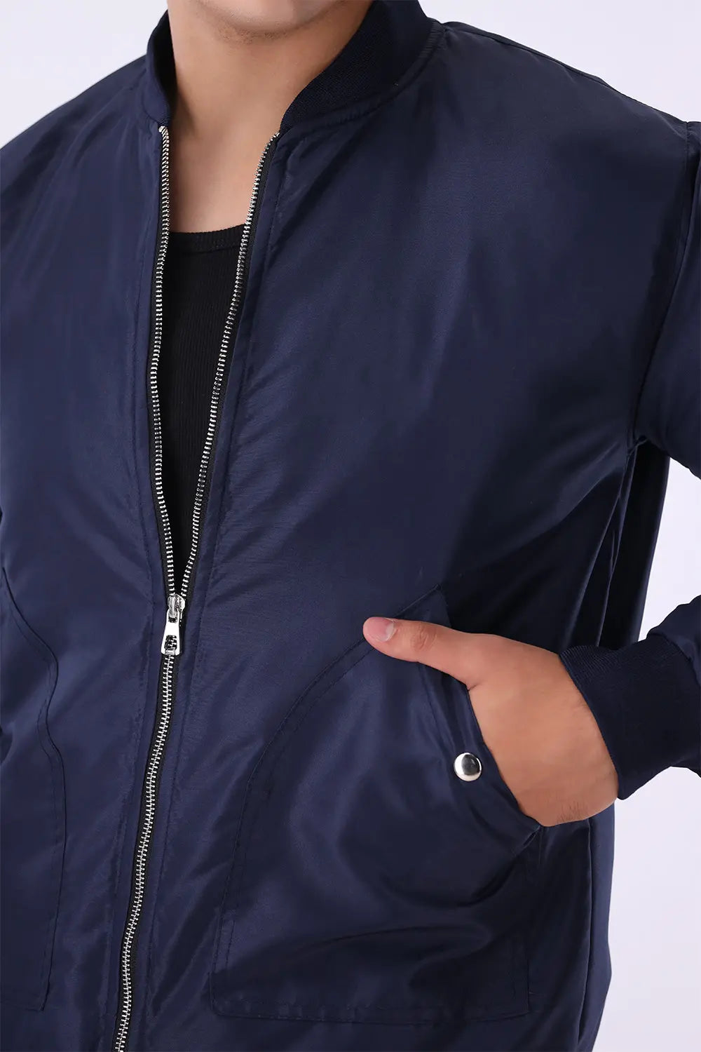 Blue Bomber Jacket