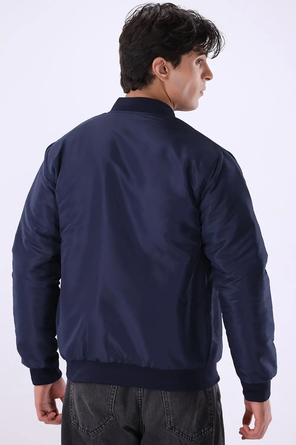 Blue Bomber Jacket