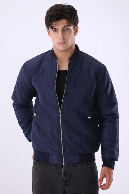 Blue Bomber Jacket