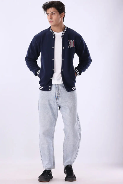 Blue Varsity Jacket