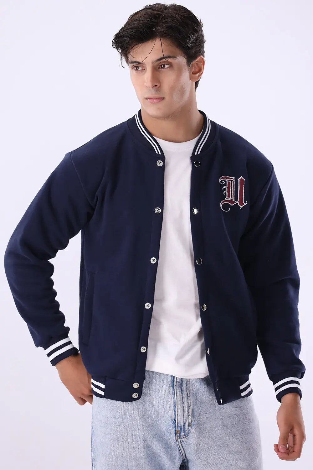 Blue Varsity Jacket