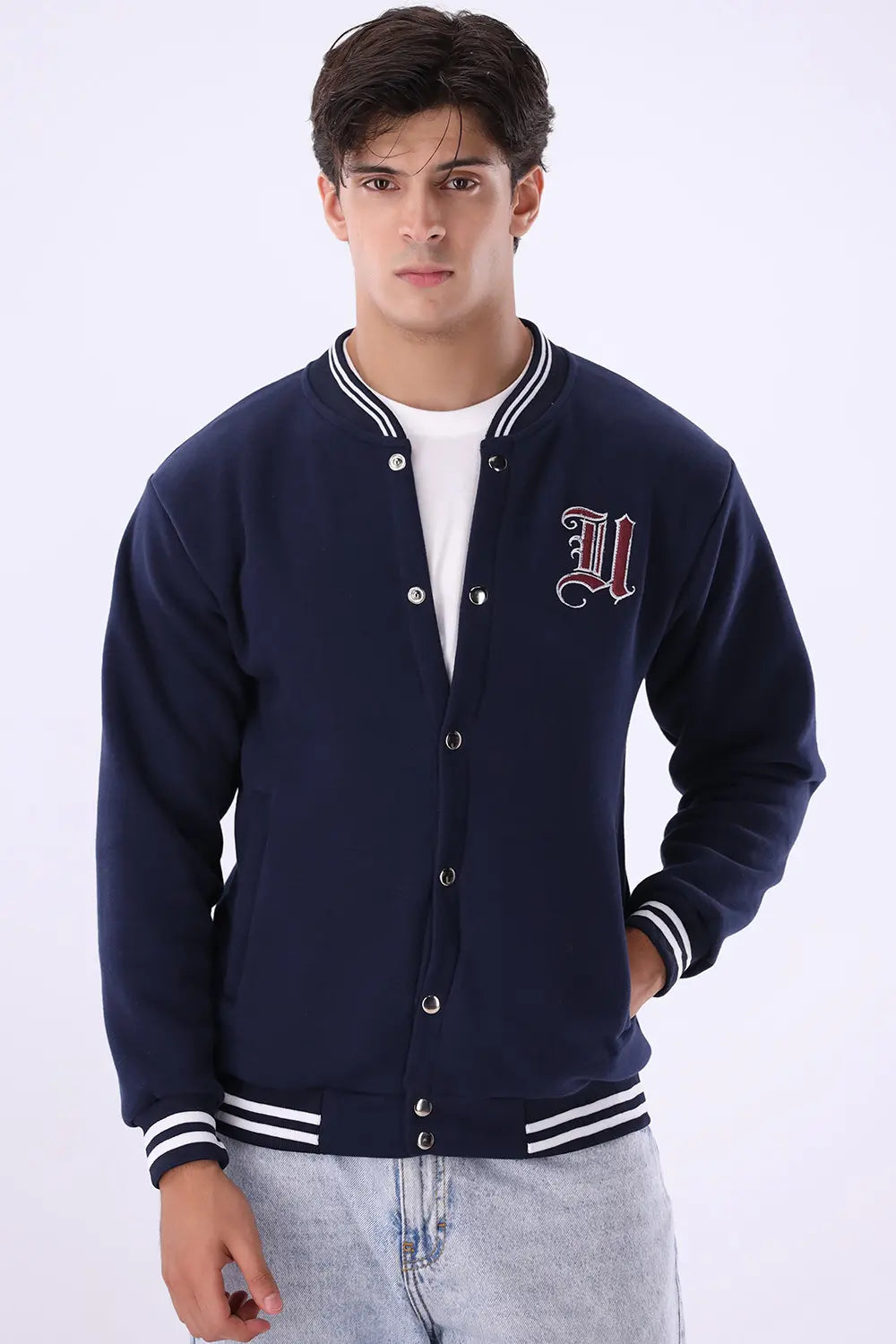 Blue Varsity Jacket