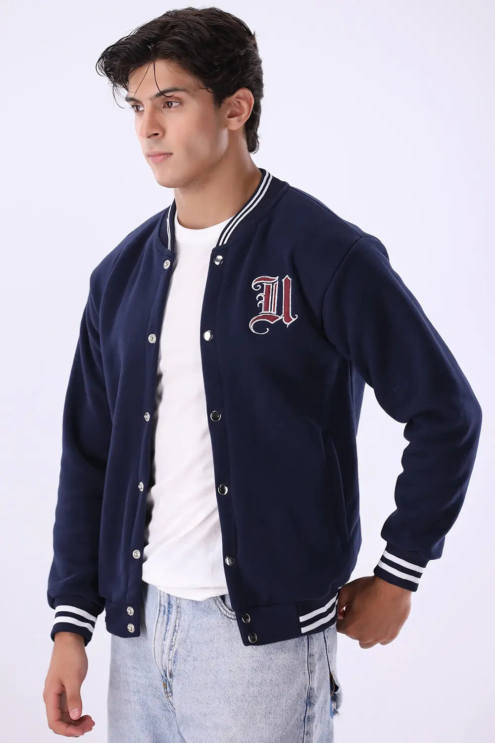 Blue Varsity Jacket
