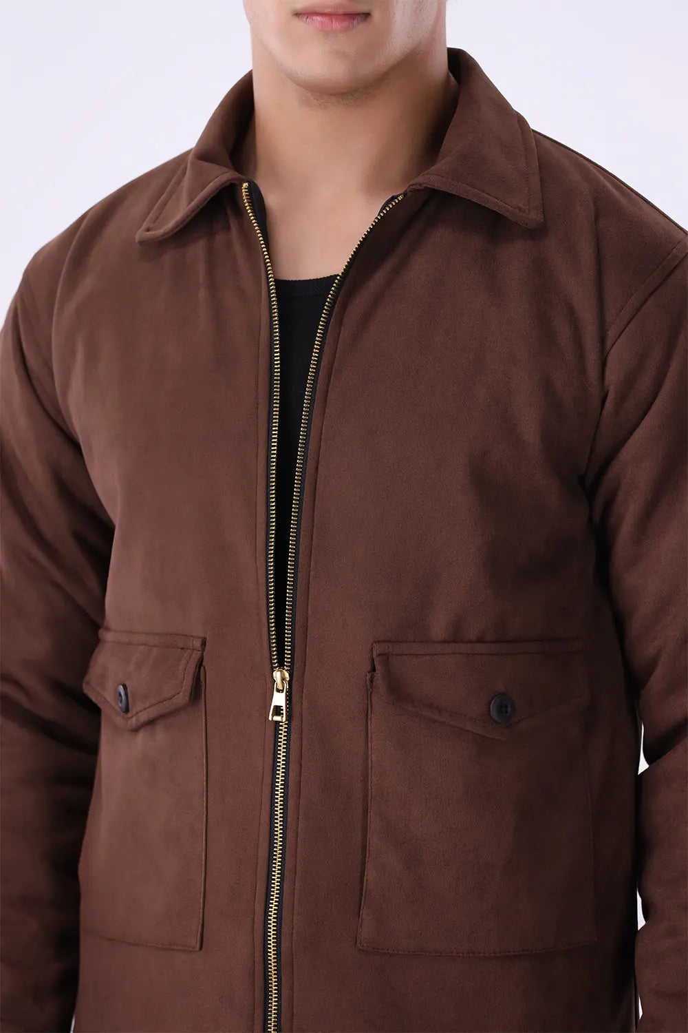 Brown Suede Jacket
