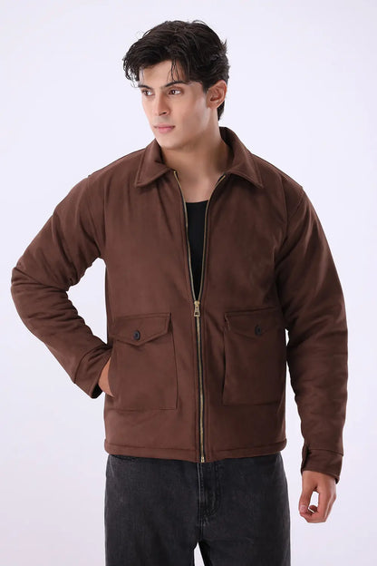 Brown Suede Jacket