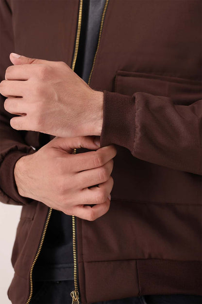 Brown Twill Jacket