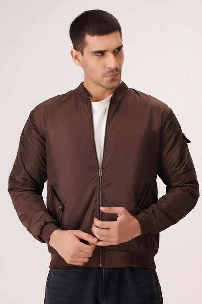 Brown Bomber Jacket