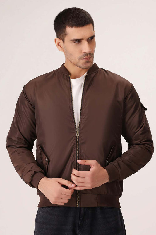 Brown Bomber Jacket
