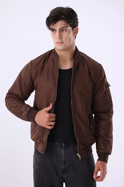 Brown Bomber Jacket