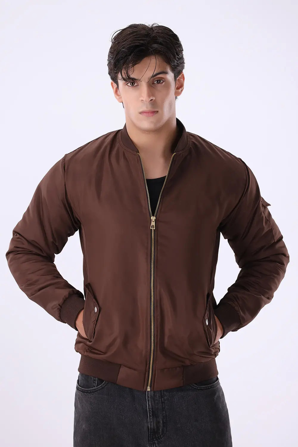 Brown Bomber Jacket