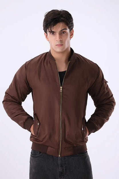 Brown Bomber Jacket
