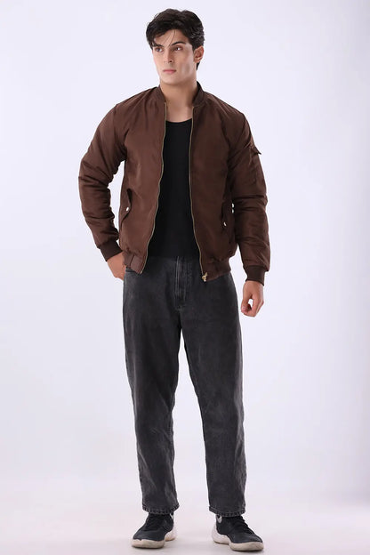 Brown Bomber Jacket