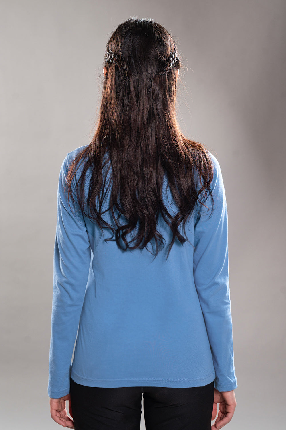 Dodger Blue Square Neck