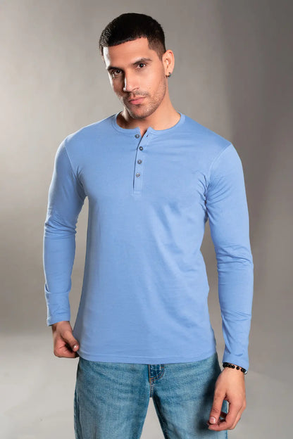 Dodger Blue Henley