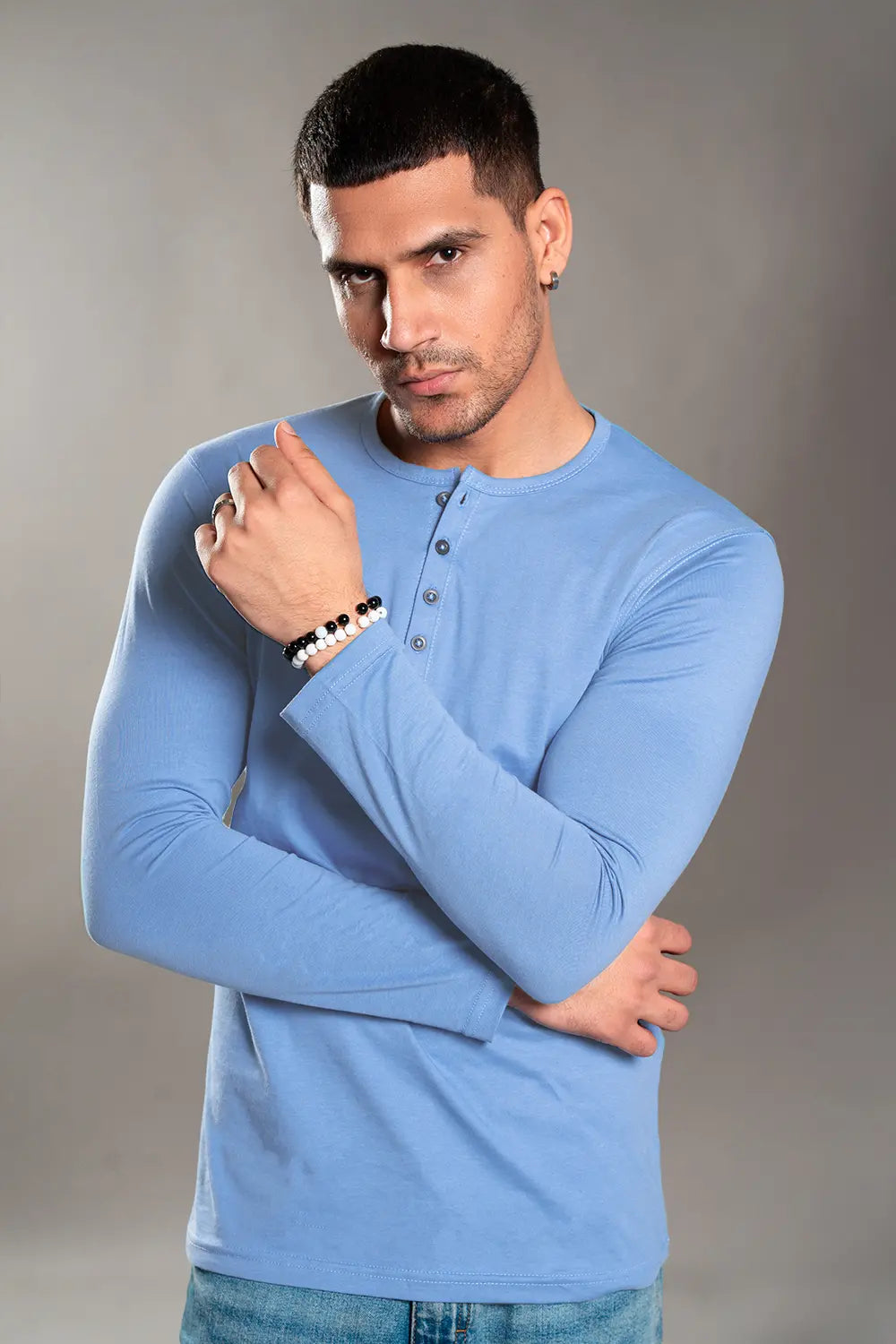 Dodger Blue Henley