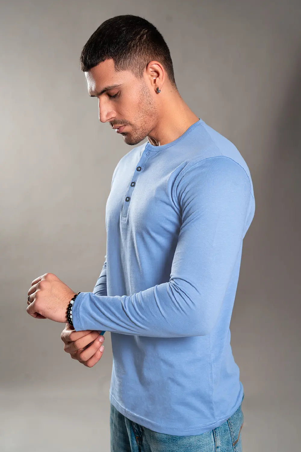 Dodger Blue Henley