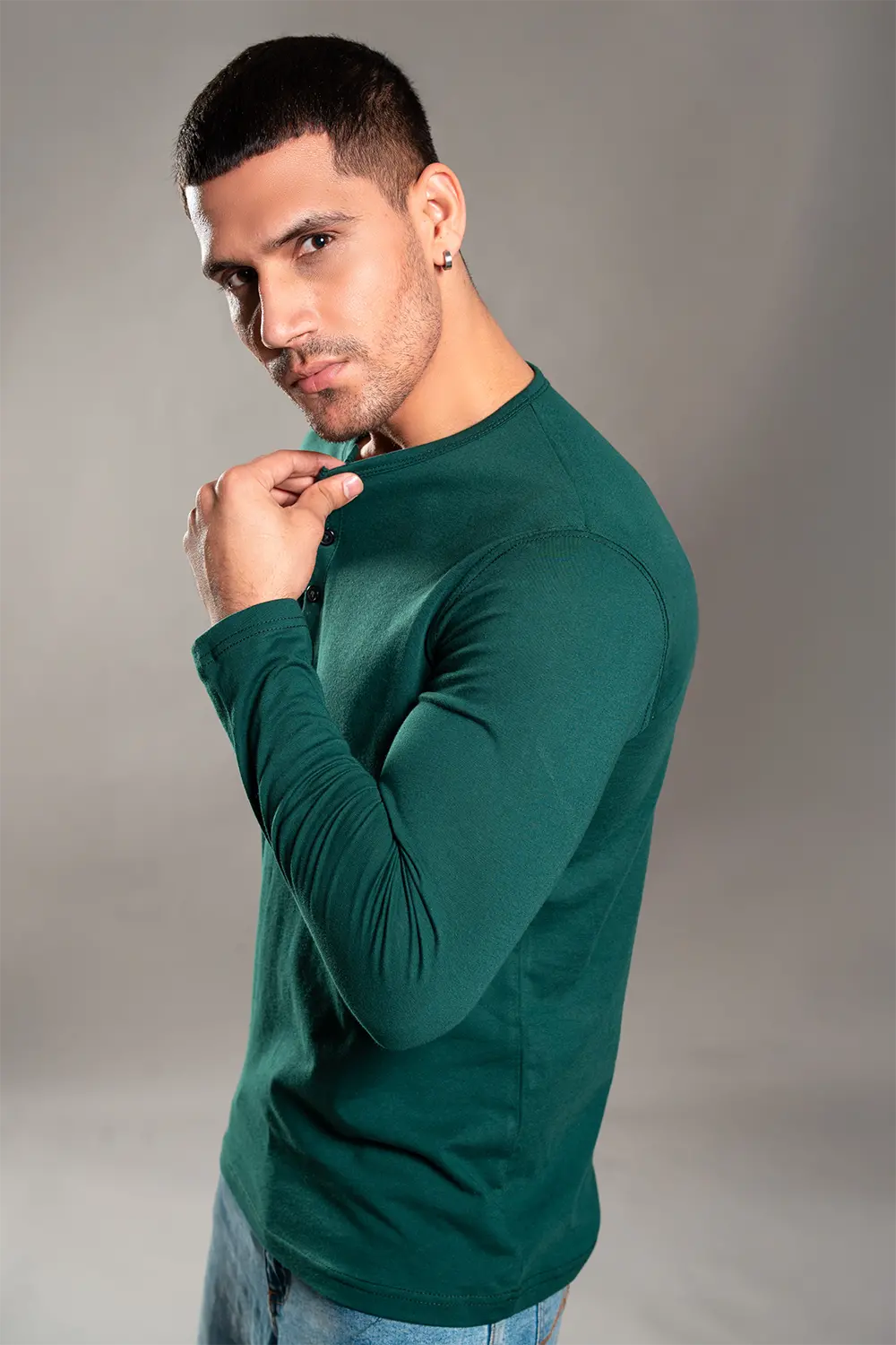 Green Henley