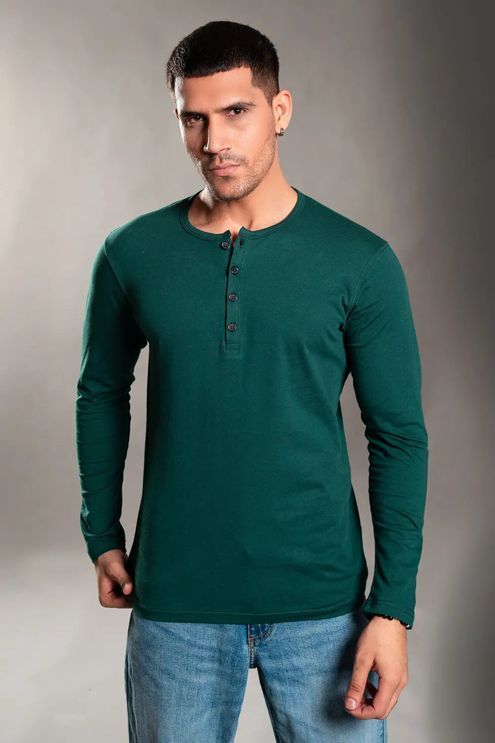 Green Henley