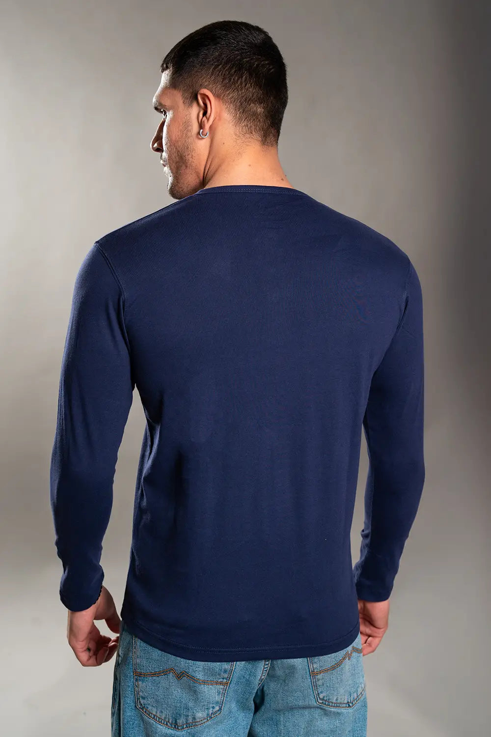 Navy Blue Henley