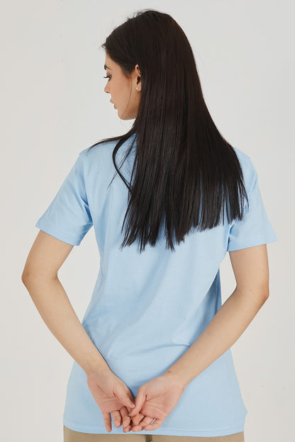 Sky Blue Signature Crew Neck - W