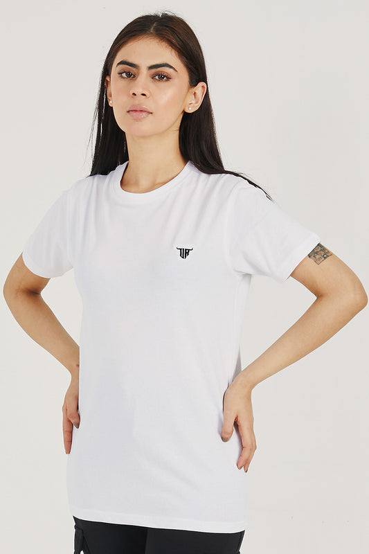 White Signature Crew Neck - W