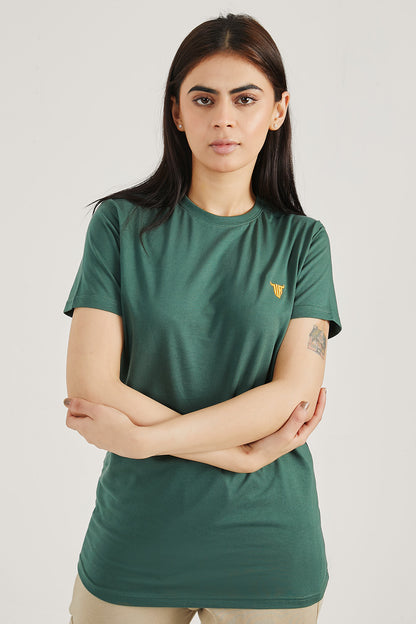 Green Signature Crew Neck - W