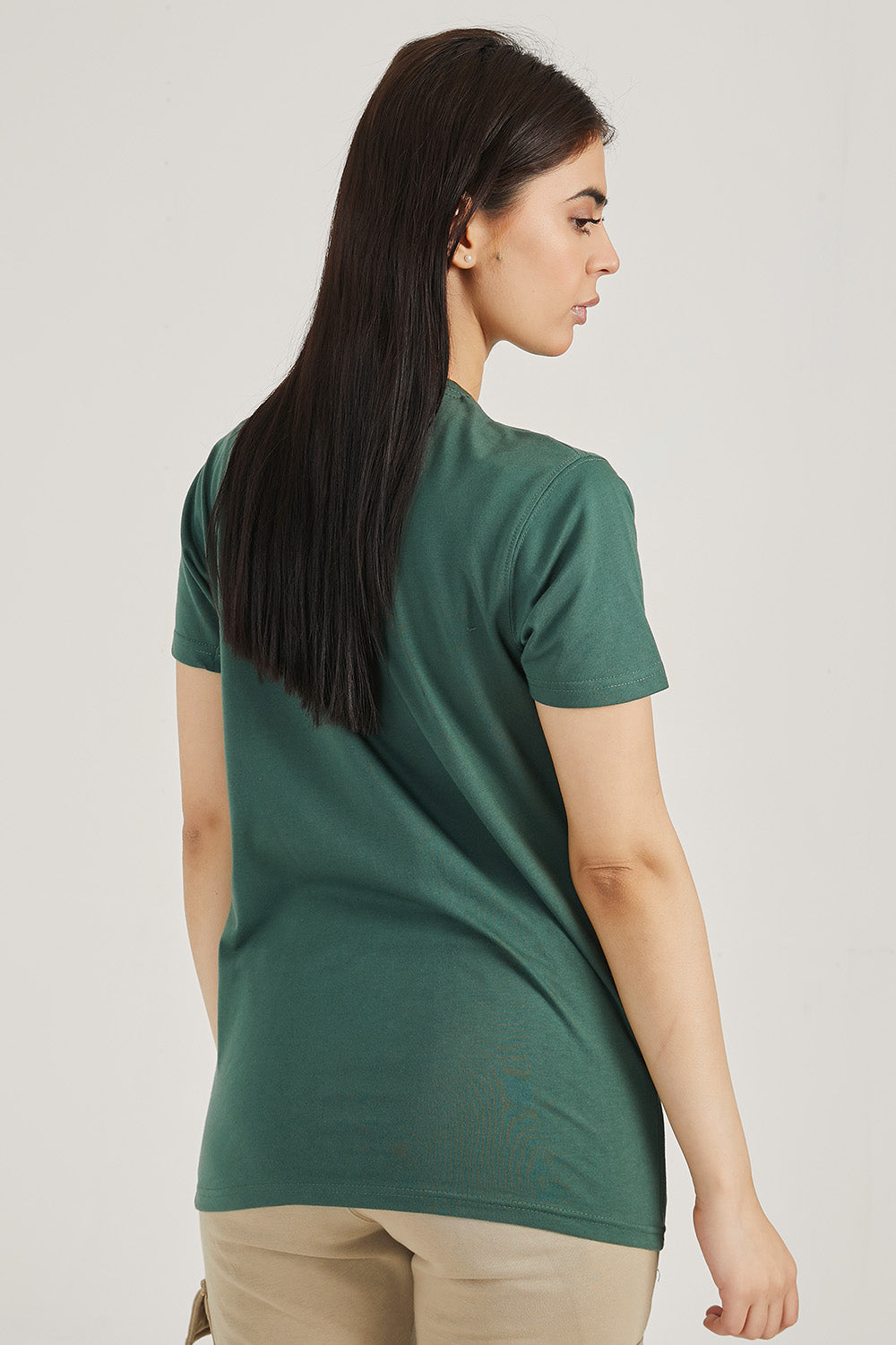 Green Signature Crew Neck - W