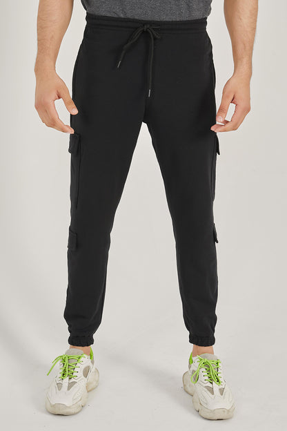 Black Cargo Trouser