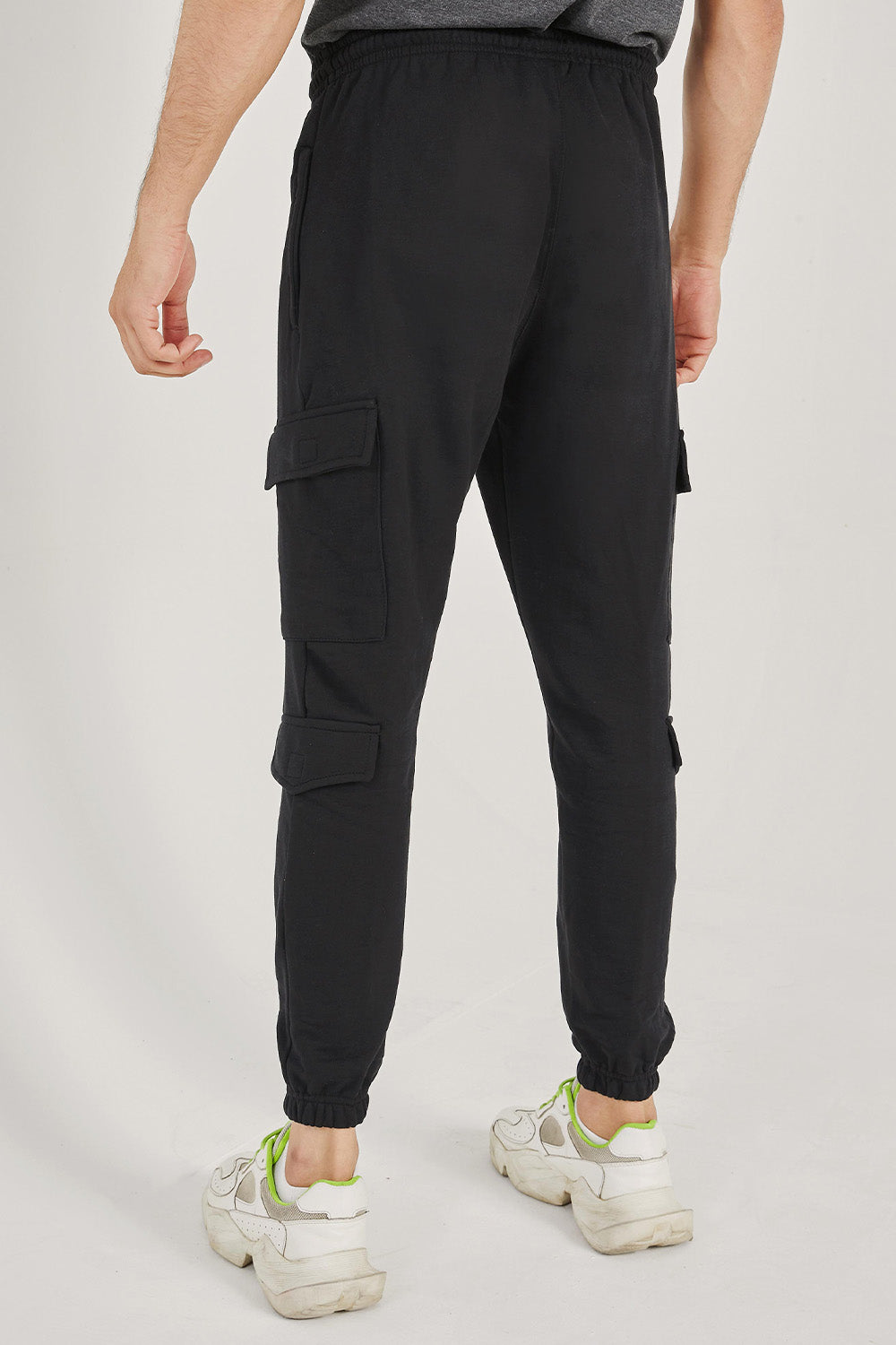 Black Cargo Trouser