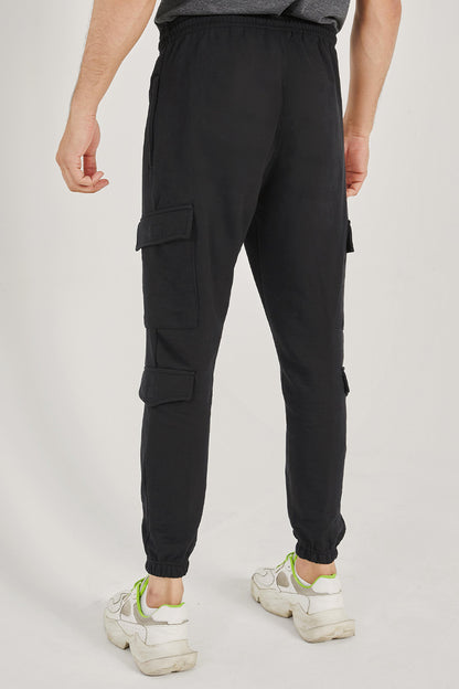 Black Cargo Trouser