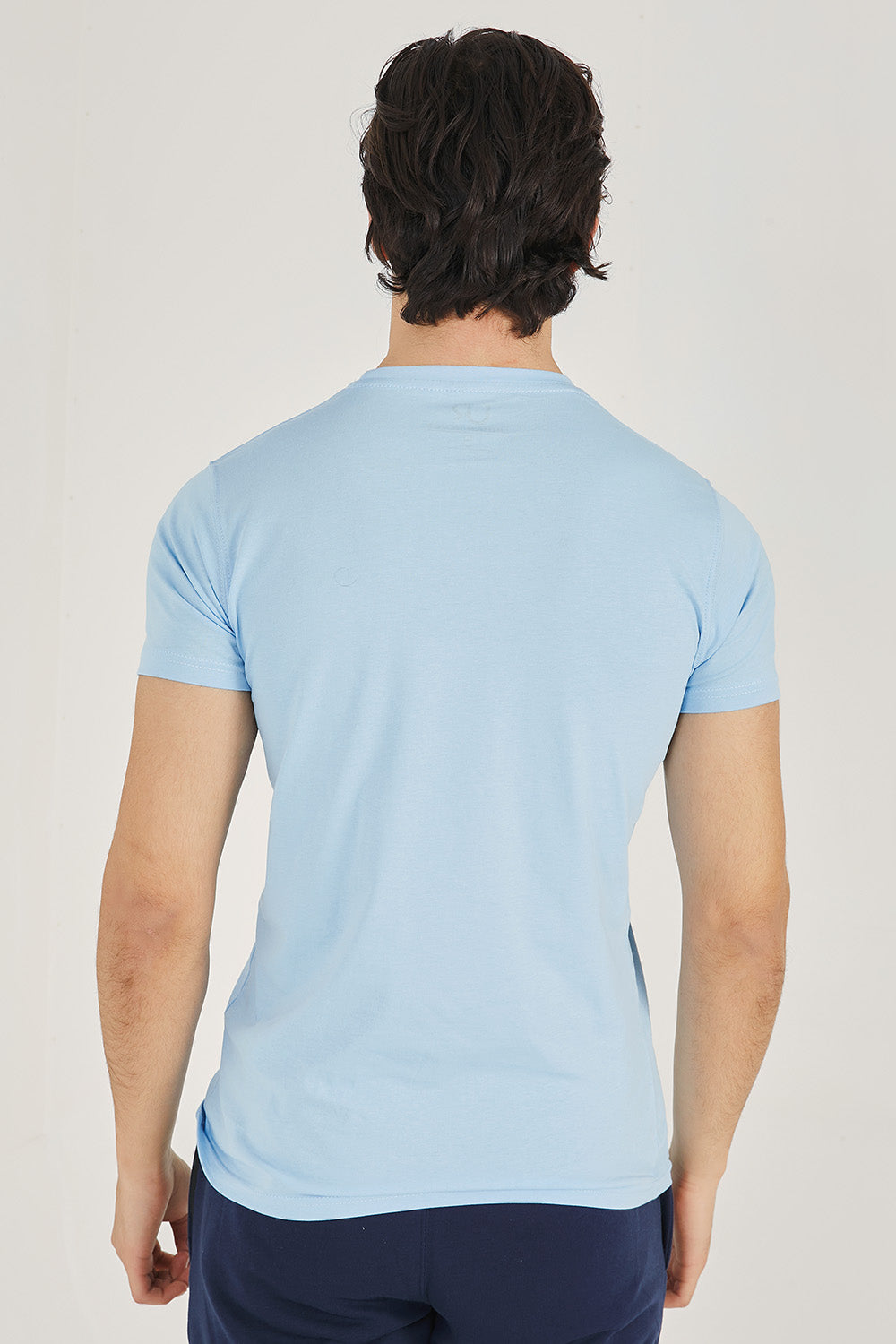 Sky Blue Signature Crew Neck