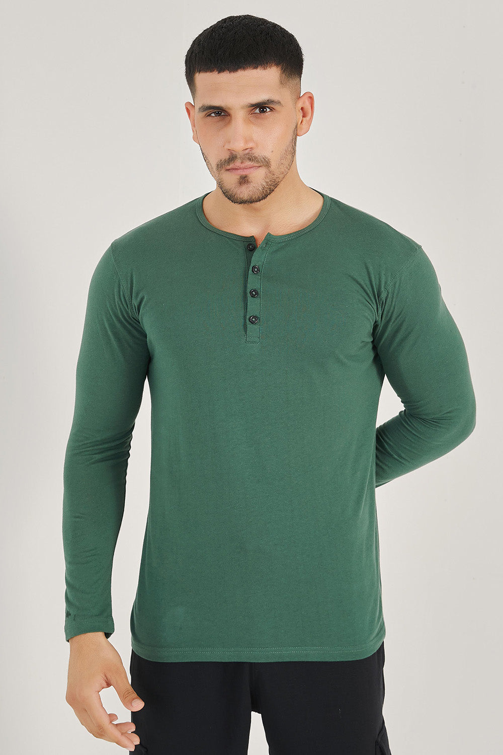Amazon Green Henley